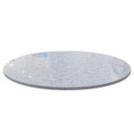 Miamivit La Perla Vitrifiye Kesme Tahtası Banyo Yuvarlak Kesme Tahtası 30cm Servis Sunu - Image 5