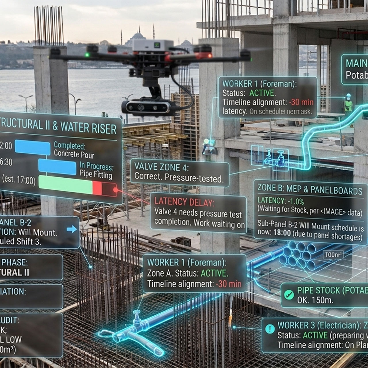 BIM Drone Inspection Plan Timeline