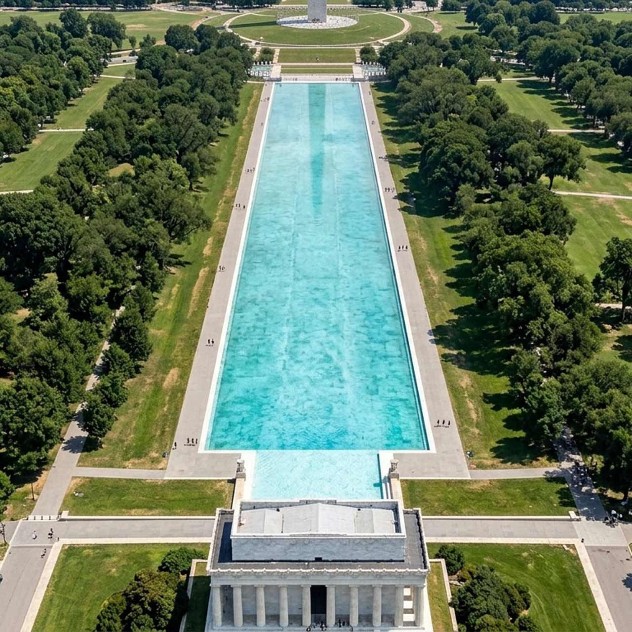 Lincoln Memorial Mugla Pearl Top